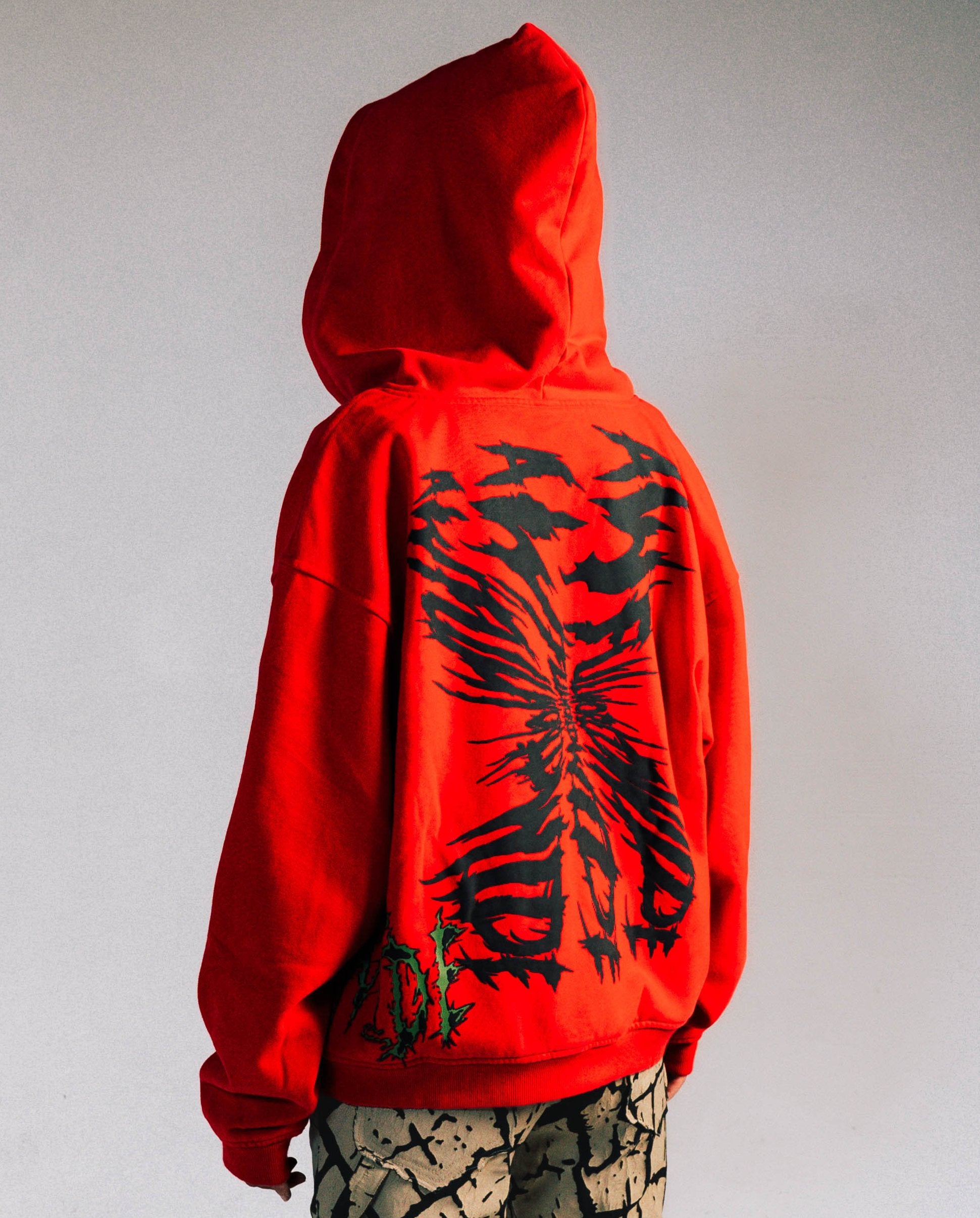 AWW RED SIGNATURE ZIP UP
