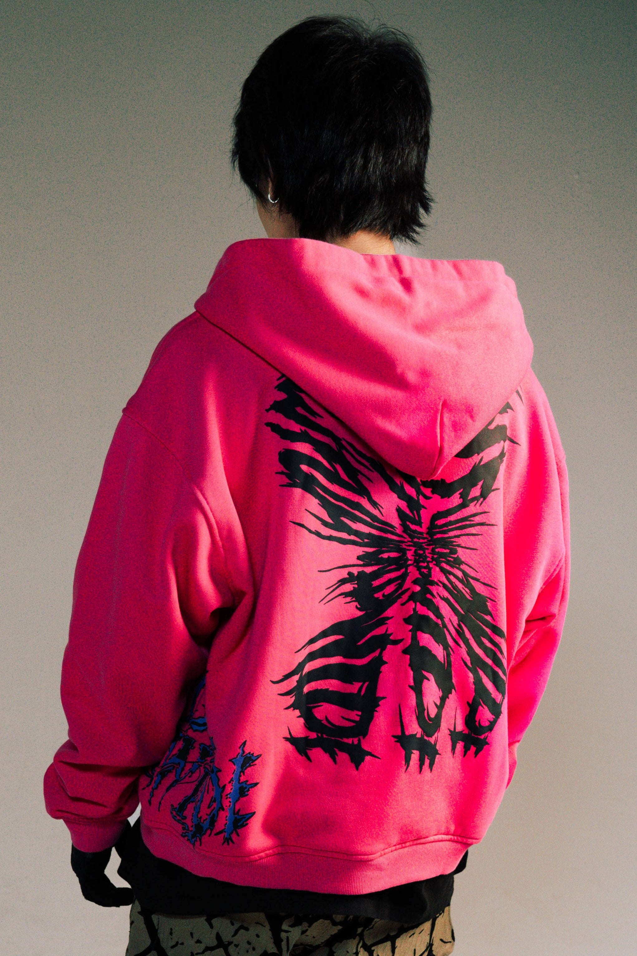 AWW PINK SIGNATURE ZIP UP