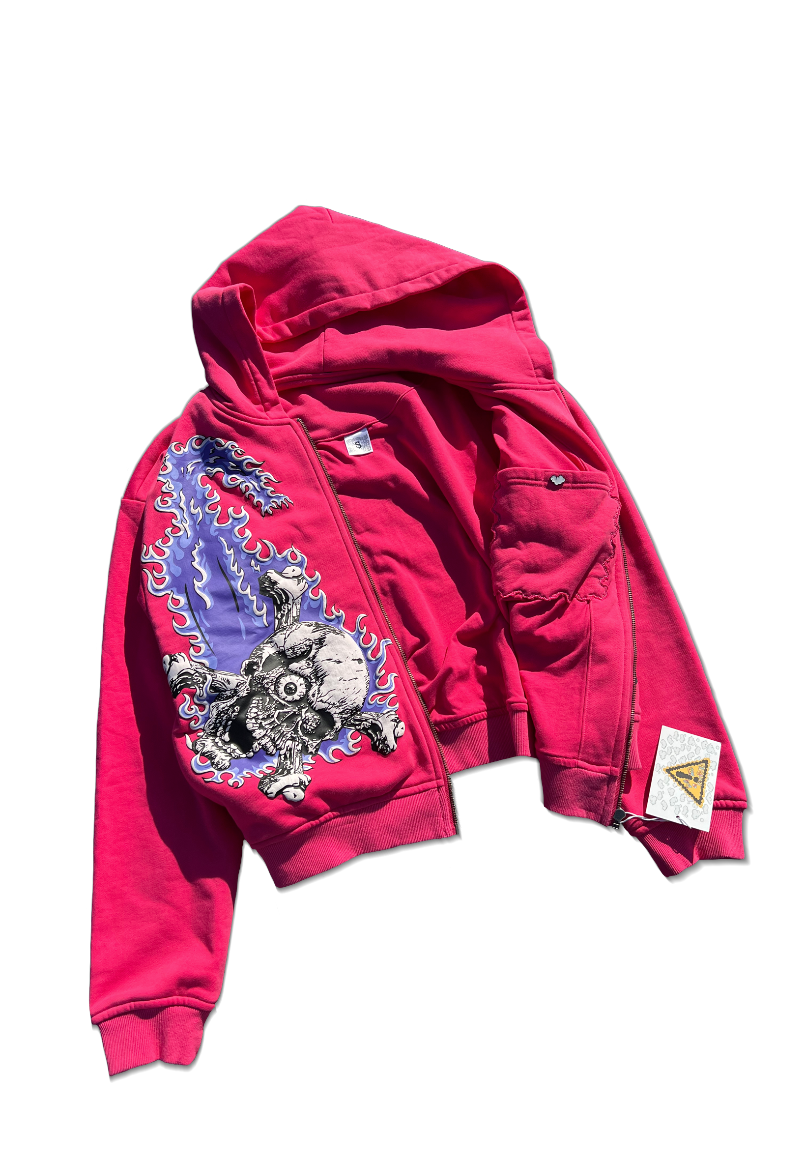 AWW PINK SIGNATURE ZIP UP