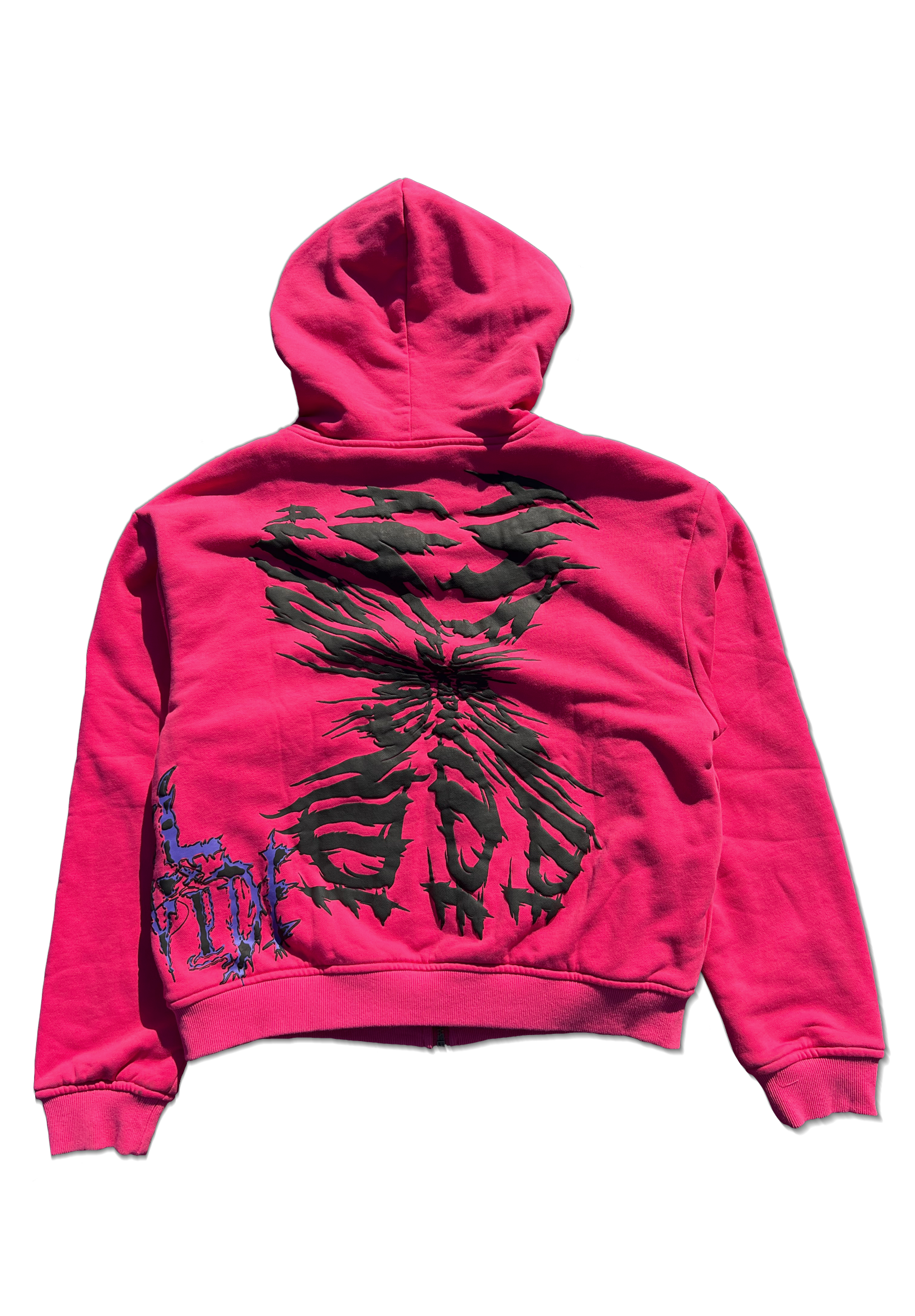 AWW PINK SIGNATURE ZIP UP