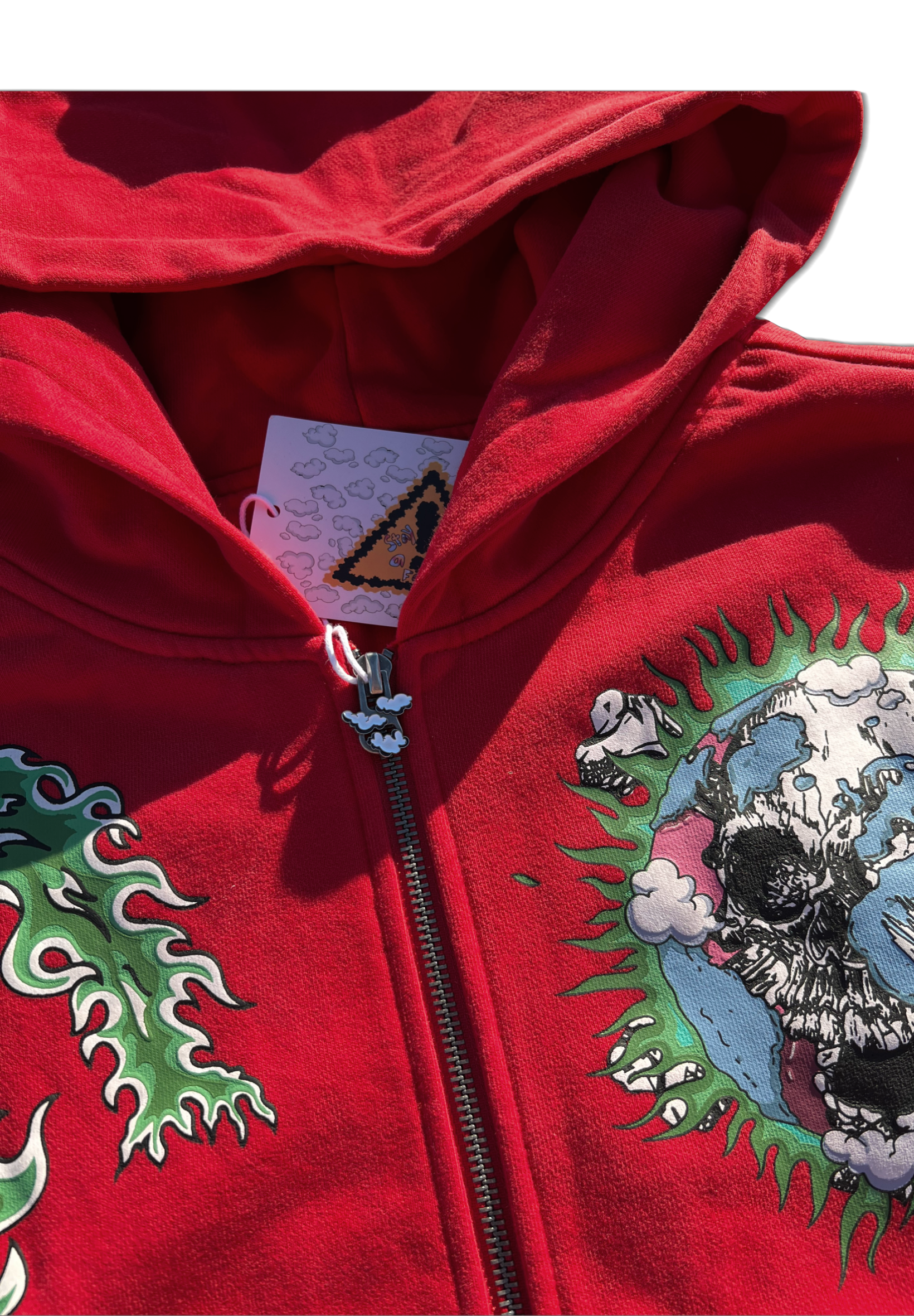 AWW RED SIGNATURE ZIP UP