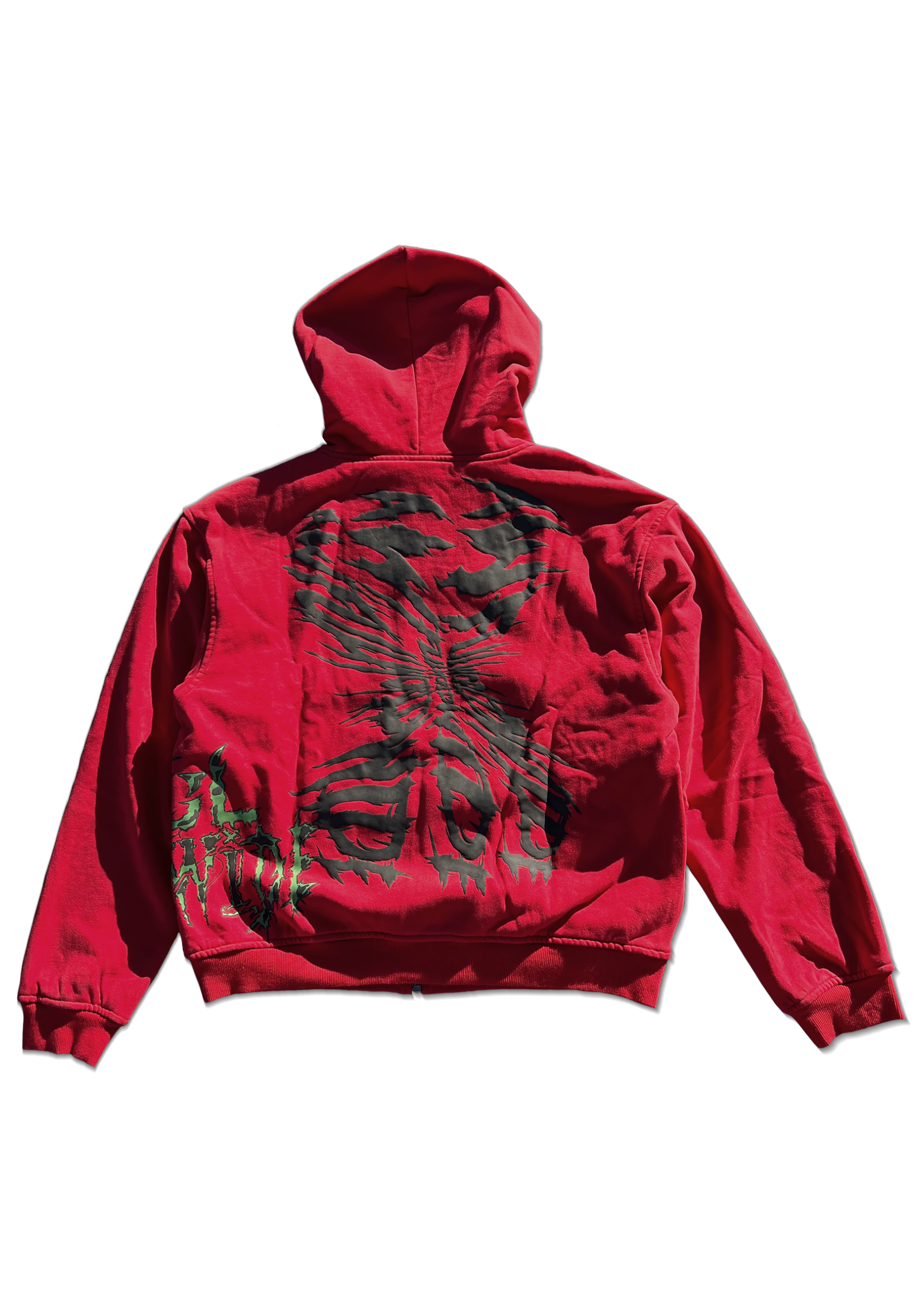 AWW RED SIGNATURE ZIP UP